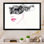 Fashionista avec masque de Venise noir - reproduction sur toile