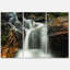 Slow Motion Waterfall On Rocks - Multipanel Landscape Wall Art