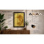 Golden Gerbera Blooms Botanical - Framed Print-942558915-942558914