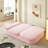 Boneless 78.7" Compression Modern 2-in-1 Foldable Sofa with Functional Blanket and 2 Soft Pillows-40038277