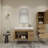 41.9" Wall-Mounted Single Bathroom Vanity Set-70381319