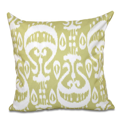 Happy Hippy Ikat Reversible Throw Pillow