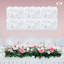 6 panneaux muraux fleurs PCS