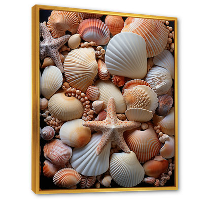 «Classic Seashells By The Sea», reproduction sur toile