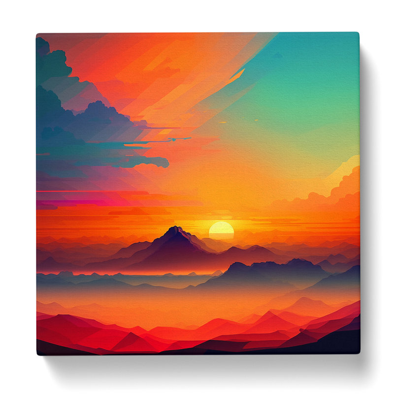 Print, 50cm H x 50cm W x 3cm D