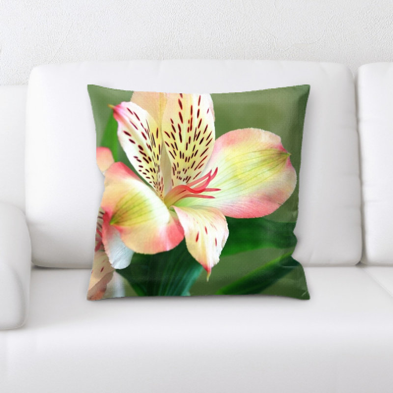 Nature Microsuede Reversible Throw Pillow