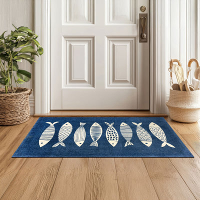 Tapis lavable Fish Tango