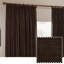 Heavy Chenille Blackout Curtain Panel Pair-124251076-124251073