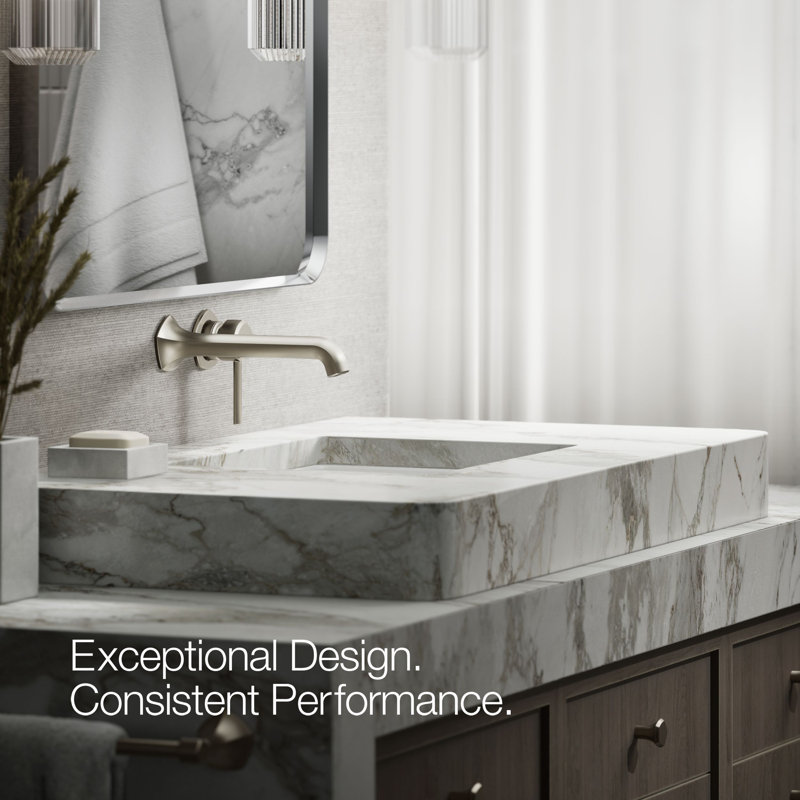Occasion 2.75" W x 2.81" H Bathroom Sink Handle, Brushed Nickel