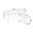 Burlywood+Black Rectangular Solid Wood+Iron desk-924201956