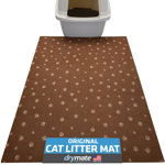 XL Cat Litter Mat for Litter Box, Reduces Litter Tracking - Absorbent, Waterproof, Machine Washable