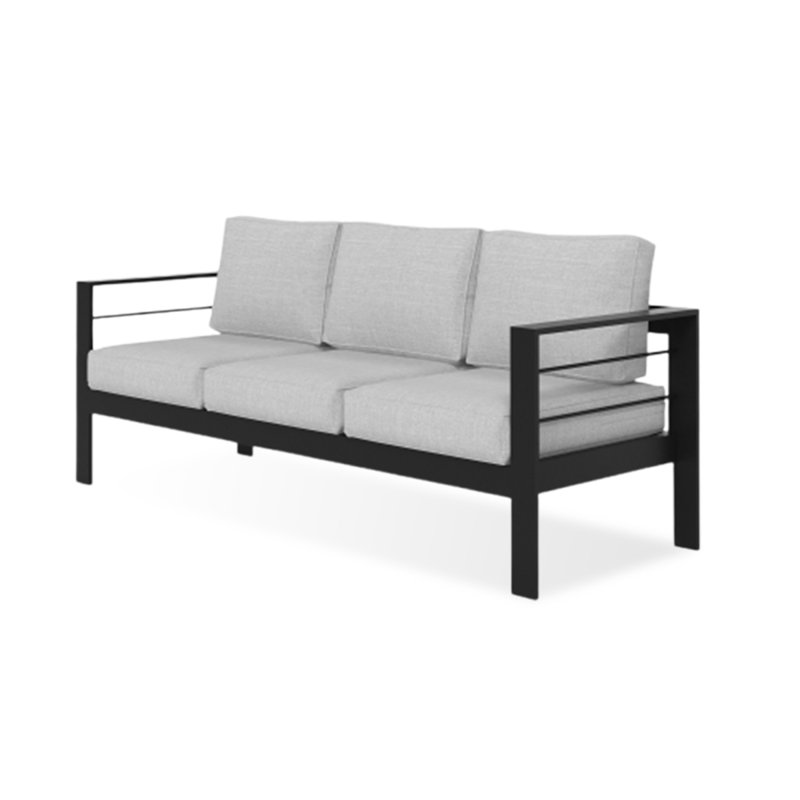 Aluminum Outdoor Patio sofas, Light Gray