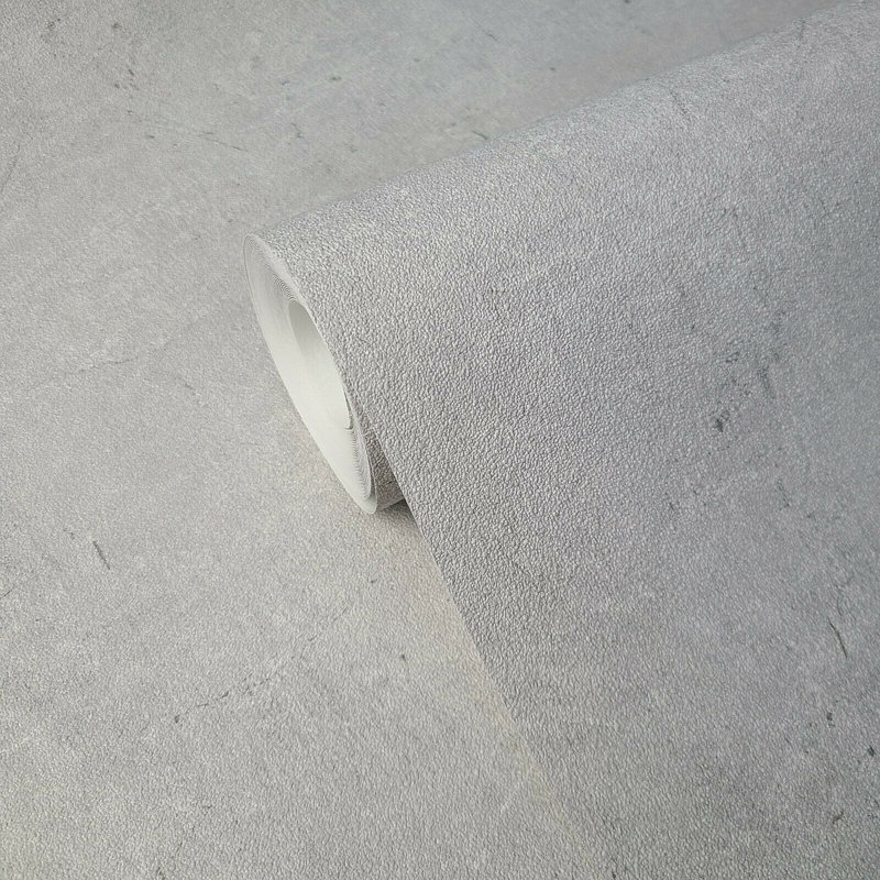 Rouleaux de papier peint imitation béton texturé Matt Matt