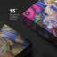Vibrant mauve Ganesha, dieu indou de la Sagesse, statue, photographie religieuse, impression sur toile-96429229