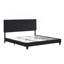 Upholstered Platform Bed Frame with Linen Fabric Headboard, No Box Spring Needed, Wood Slat Support, Easy Assembly-73672681-94699642
