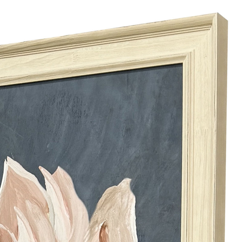 Pink Magnolia Flora II Framed Art