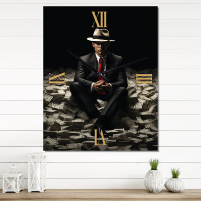 Billionaire «Man With Hat Abundance Of Silver»