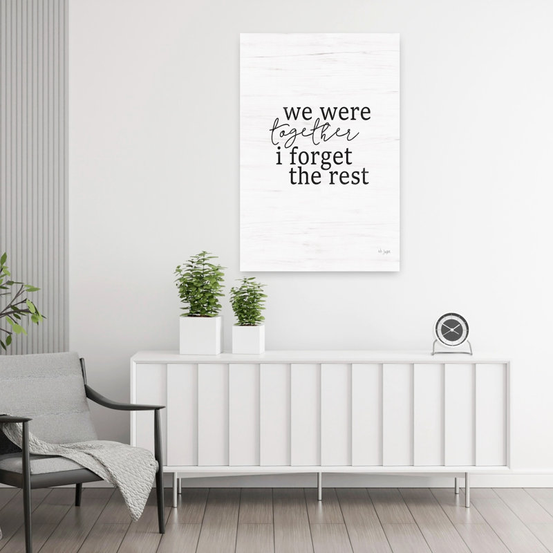 «We Were Together», art contemporain abstrait, H 36 po x l 24 po