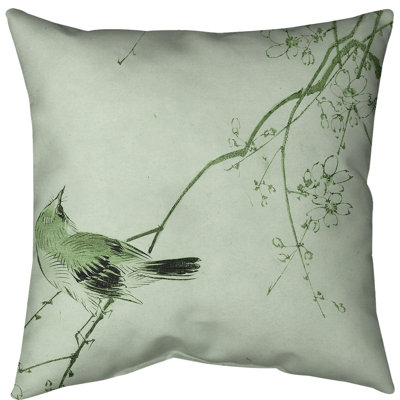 Keito Sato Animal Print Reversible Throw Pillow