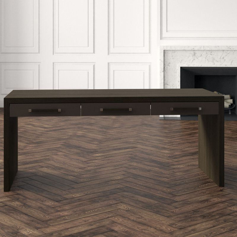 TA Studio Writing Desk, Cardamon, 30" H x 72" W x 31.5" D