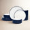 Colortex Stone Porcelain Dinnerware Set - Service for 4