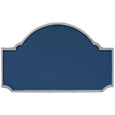 Fitzgerald 1-Line Wall Address Plaque