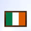 « ireland country flag », impression sur toile encadrée-41274224-41925770