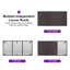 Pergola en aluminium mauve-114893387
