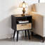 Table d'appoint 15,75 pouces avec tiroir pour salon, salon et chambre à coucher-1932467905