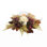 Fall Candleholder Centerpiece with Hydrangeas, Astilbe, and Pinecones
