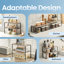 Ensemble de 2 organisateurs de tablettes extensibles, comptoir de cuisine et support à épices pour garde-manger et armoire-1319980804-1336155210