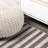 Agha Modern Offset Stripe Beige/Brown Indoor/Outdoor Rug-1089024976