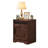 1-Drawer Manufactured Wood Nightstand with Cabinet-223000976
