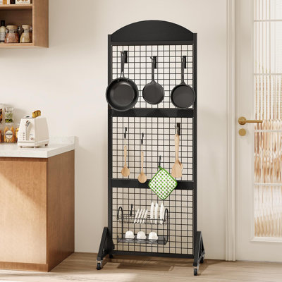 Grid Wall Panel 57 x 2 FT Grid Display Rack