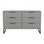 Bernat 115 cm W Chest of 6 Drawers-1522201191