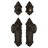 Nostalgic Warehouse Victorian Entry Set with Homestead Knob