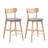 Wooden Bar Chairs, Upholstered Kitchen Island Chairs-1701091986-1701091981