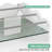 Salon Trolley Makeup Organizer with Drawer and Cabinet-88686310