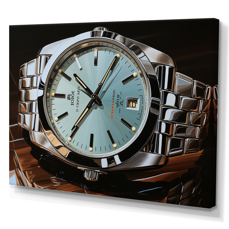 Lakotah Luxury Watch Silver Dawn II, H 24 po x l 32 po, Toile tendue