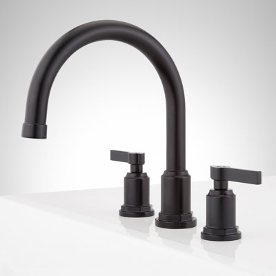 Signature Hardware Greyfield 2 Handle Deck Mounted Roman Tub Faucet