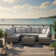 7-Piece Rattan Outdoor Sectional Seating Group with Cushions