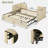 Upholstered Daybed With Pop Up Trundle-1324586892
