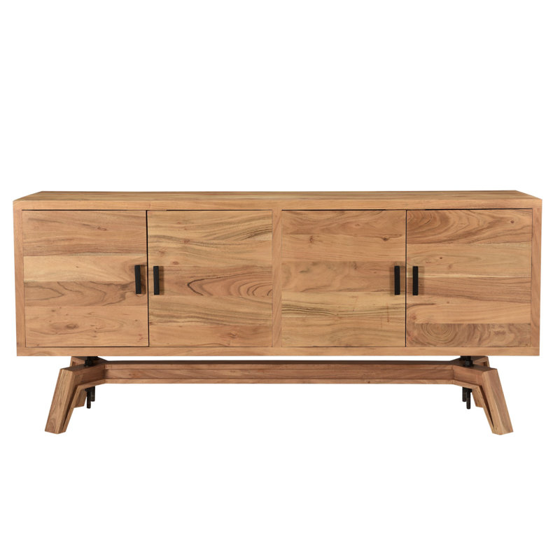 Buffet bois d’acacia po de largeur 70 po Waxman