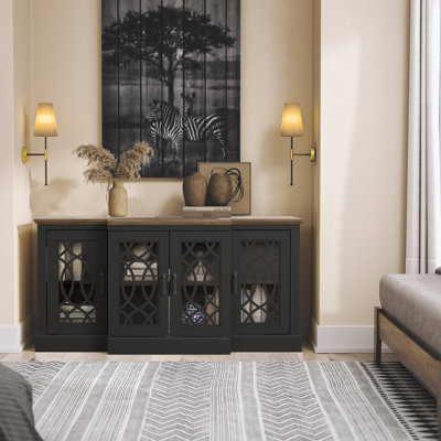 Allivia 60.4'' 4 Door Wide Accent Sideboard