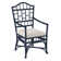 Chaise avec accoudoirs Chippendale