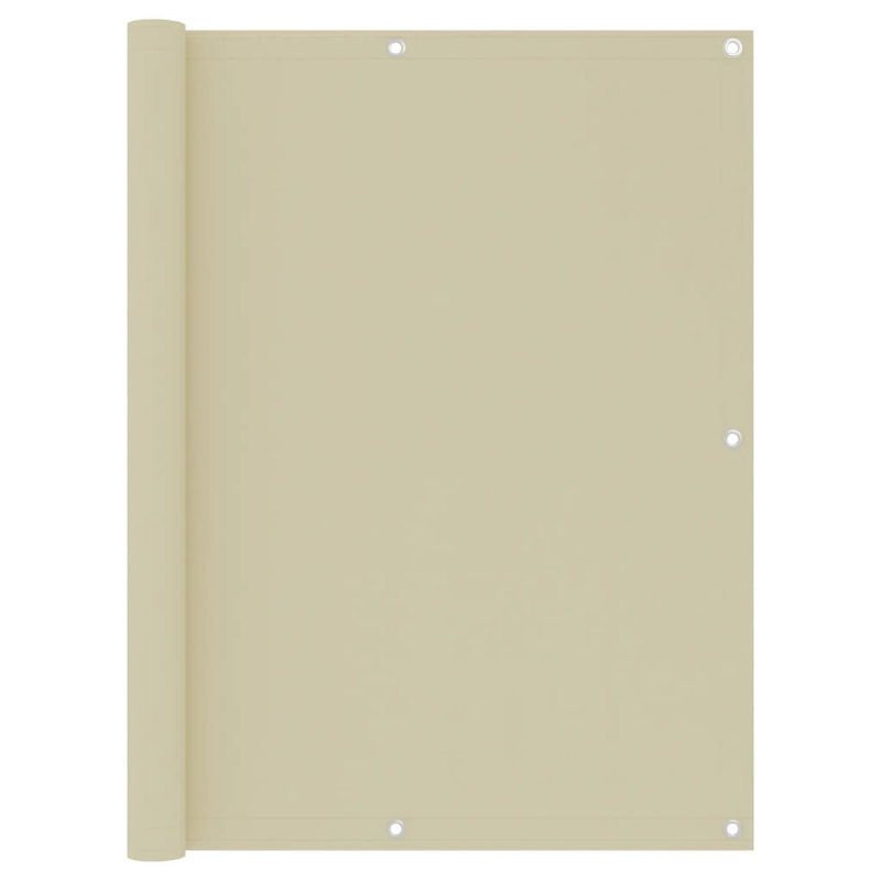 Tissu Oxford Vidaxl, Crème, L 236,2 po x P 47,2 po