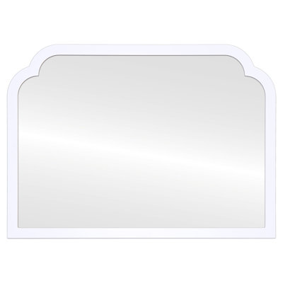 Miroir de cheminée encadré