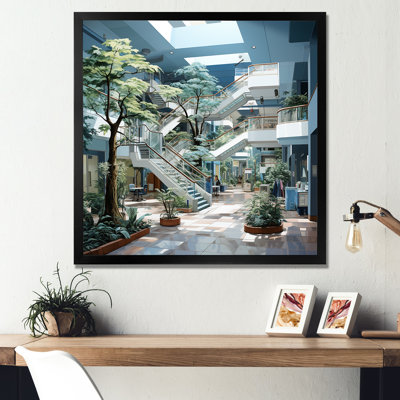 Dessin d'analyse d'un hôpital sur toile
