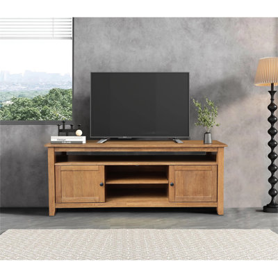 Ramapo Solid Wood TV Stand for TVs up to 65"