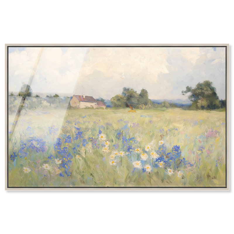 Enchanting Vista High-Gloss Frameless Acrylic Glass Wall Art Landscape & Nature Print by Oliver Gal, Ready to Hang, 15 x 10